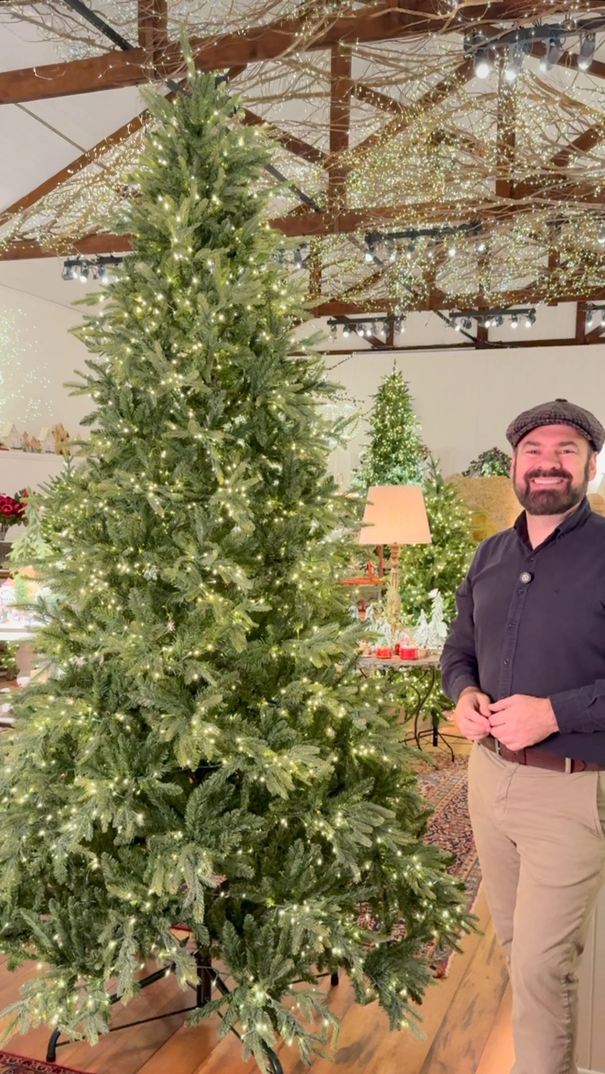 Christmas Tree in showroom